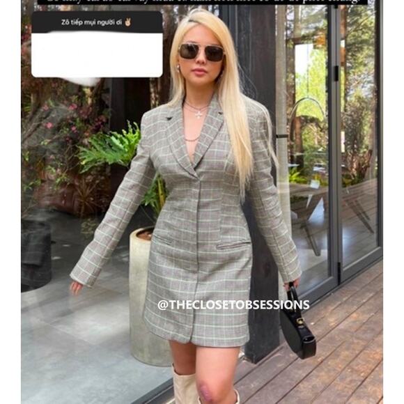 ZARA Printed Blazer Dress NWT - Picture 10 of 16